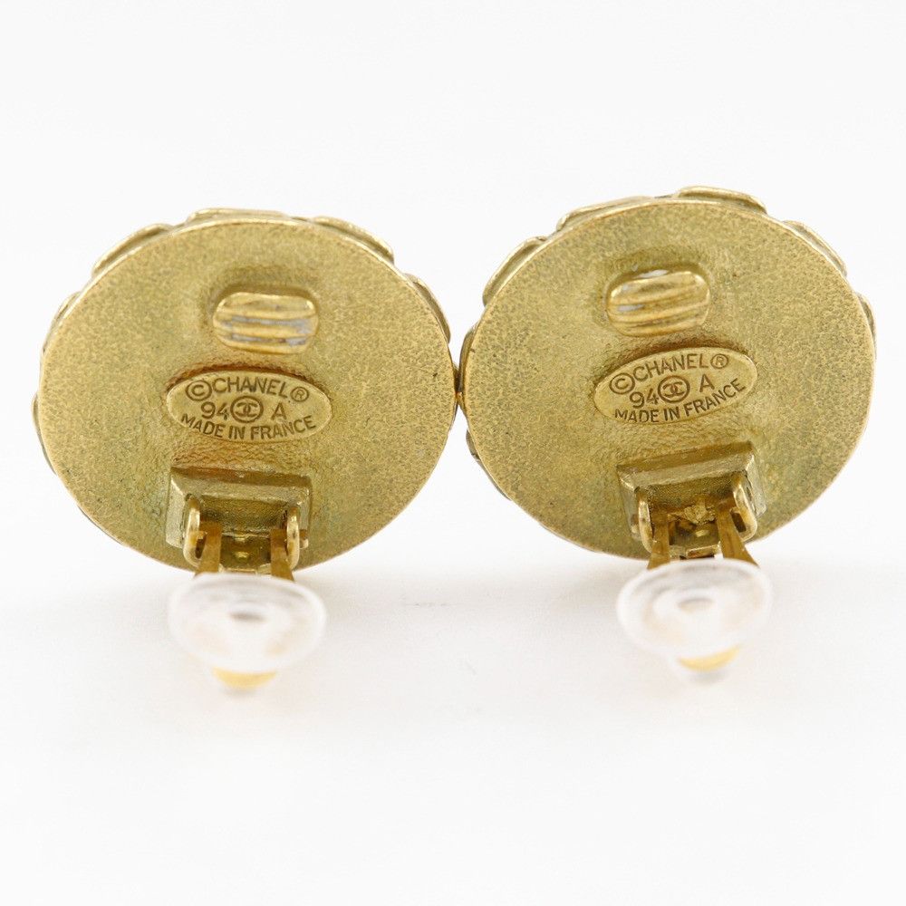 Chanel Chanel Chanel Coco Mark Earrings Metal Earrings DUTY FREE for USA Size ONE SIZE - 3 Thumbnail