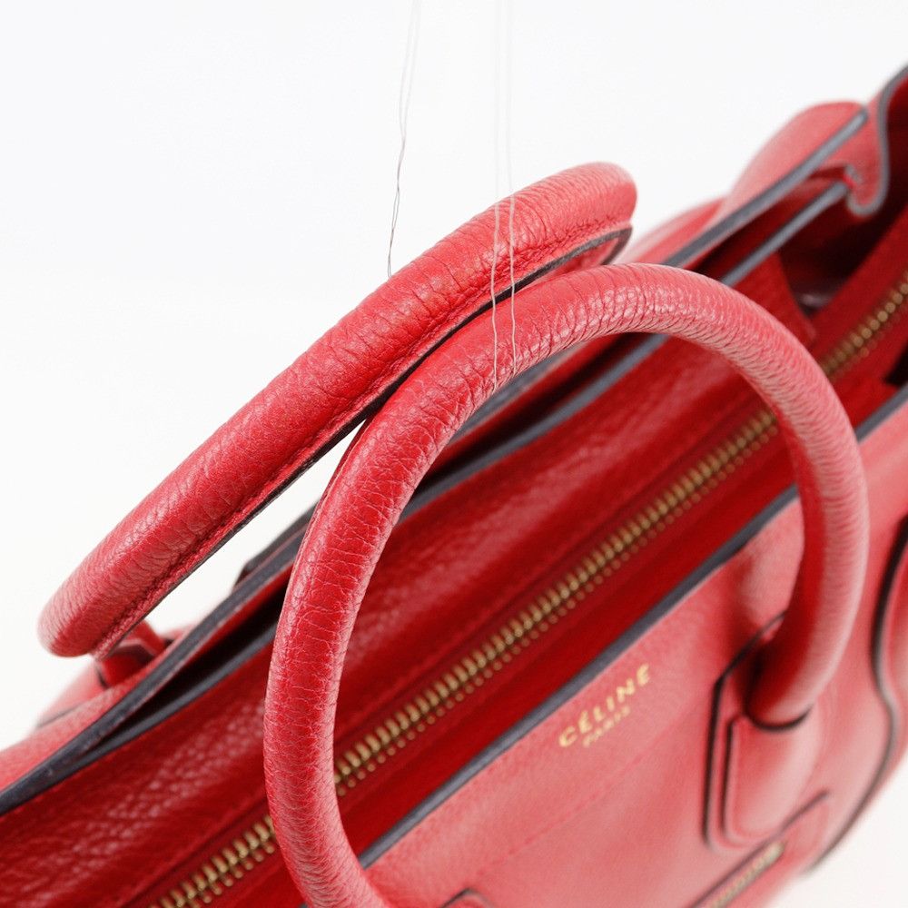 Celine Celine Celine Luggage Micro Shopper Leather Handbag Leather Handbag DUTY FREE for USA Size ONE SIZE - 5 Thumbnail