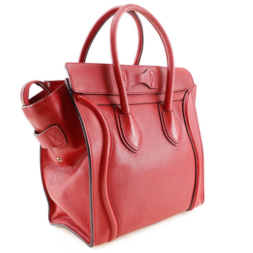 Celine Celine Celine Luggage Micro Shopper Leather Handbag Leather Handbag DUTY FREE for USA Size ONE SIZE - 3 Thumbnail