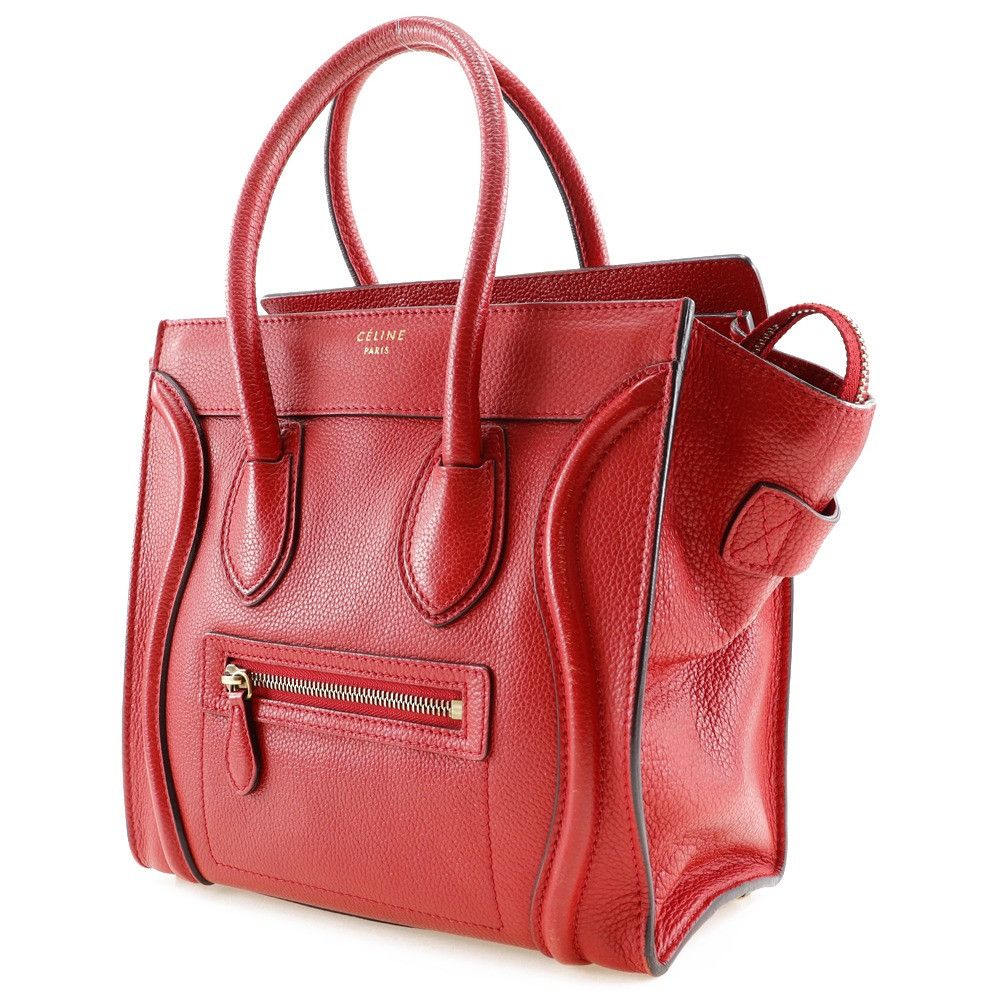 Celine Celine Celine Luggage Micro Shopper Leather Handbag Leather Handbag DUTY FREE for USA Size ONE SIZE - 2 Thumbnail