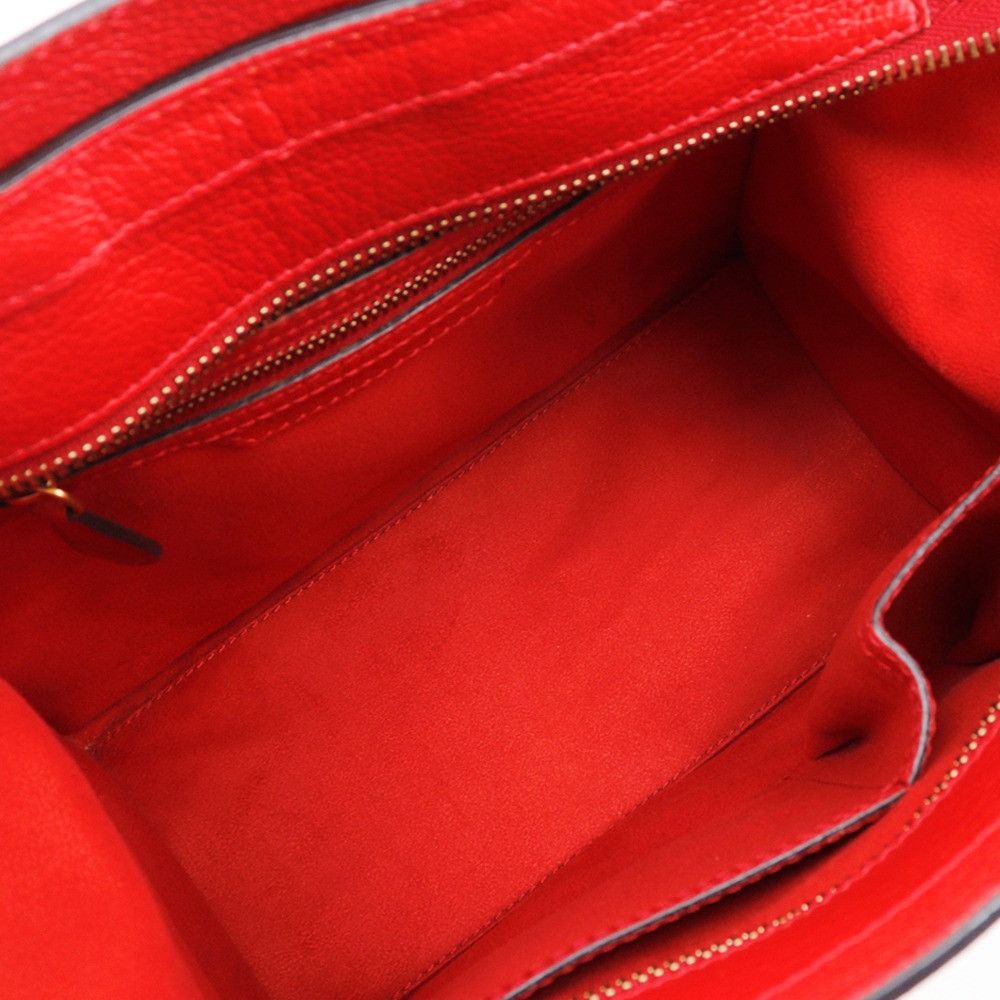 Celine Celine Celine Luggage Micro Shopper Leather Handbag Leather Handbag DUTY FREE for USA Size ONE SIZE - 6 Thumbnail