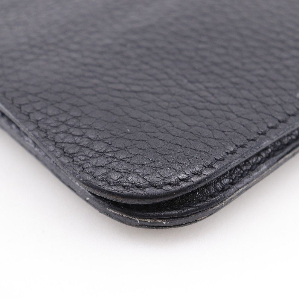 Hermes Hermes Hermes Dogon Long Taurillon Clemence Long Wallet Leather Long Wallet Stamp P (2012) DUTY FREE for USA Size ONE SIZE - 4 Thumbnail