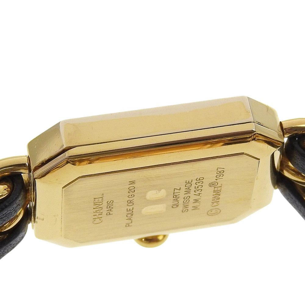 Chanel Chanel Chanel Première Metal Watch Crocodile skin Quartz H0001 DUTY FREE for USA Size ONE SIZE - 6 Thumbnail