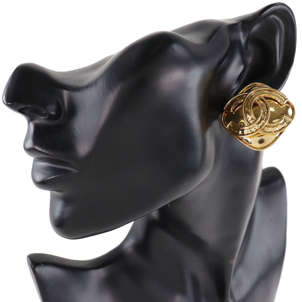 Chanel Chanel Chanel Coco Mark Earrings Metal Earrings DUTY FREE for USA Size ONE SIZE - 2 Thumbnail