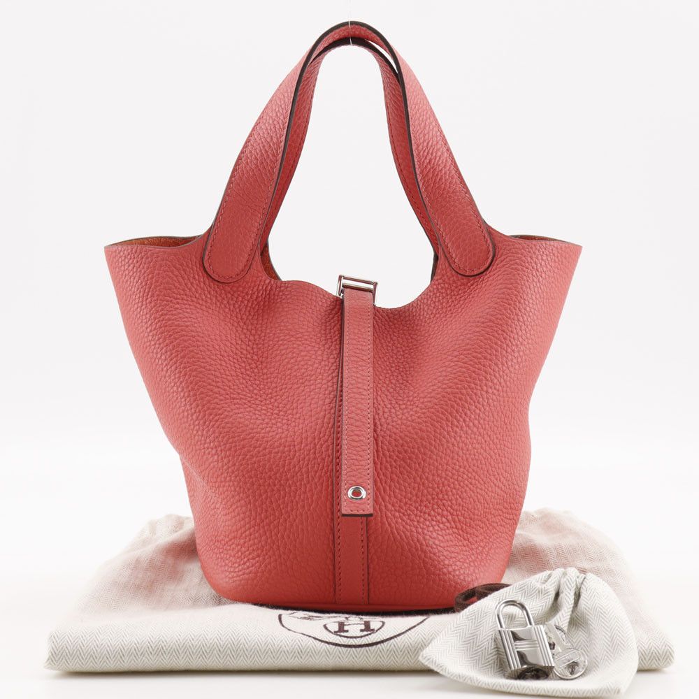 Hermes Hermes Hermes Picotin Lock Trillon Clemence Handbag Leather Handbag Stamp Y (2020) DUTY FREE for USA Size ONE SIZE - 8 Thumbnail