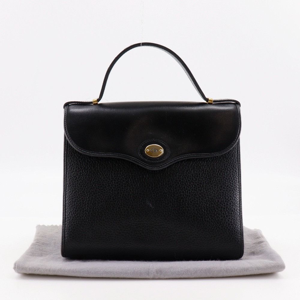 Dior Dior Dior CD Logo Calf Handbag Leather Handbag DUTY FREE for USA Size ONE SIZE - 14 Thumbnail