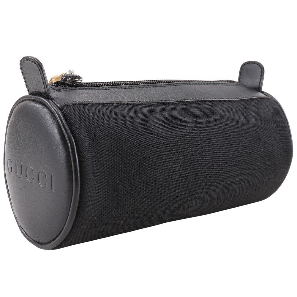Gucci Gucci Gucci Bamboo Nylon Canvas Pouch Canvas Other DUTY FREE for USA Size ONE SIZE - 2 Thumbnail