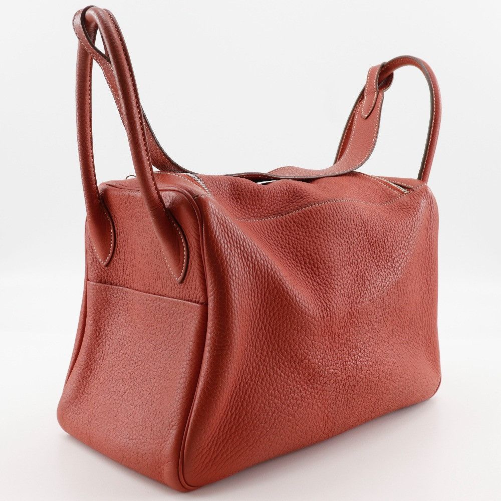 Hermes Hermes Hermes Lindy Togo 2way bag Leather Handbag Stamp O (2011) DUTY FREE for USA Size ONE SIZE - 3 Thumbnail