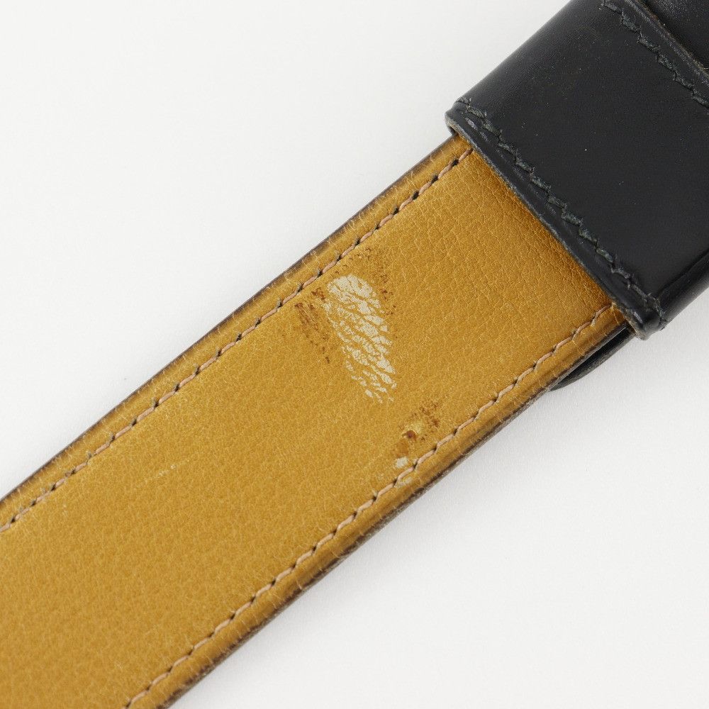 Hermes Hermes Hermes H Belt Calfskin Belt Leather Belt Stamp G (1977) DUTY FREE for USA Size ONE SIZE - 7 Thumbnail