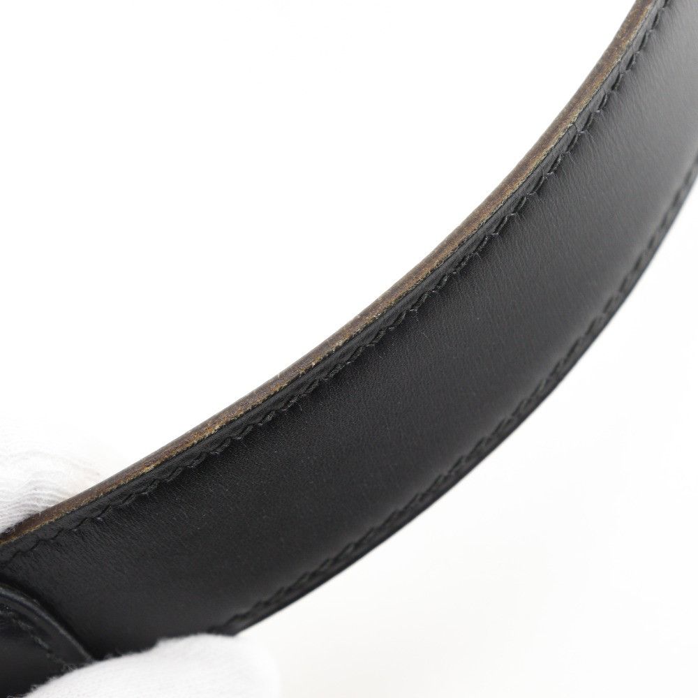 Hermes Hermes Hermes H Belt Calfskin Belt Leather Belt Stamp G (1977) DUTY FREE for USA Size ONE SIZE - 13 Thumbnail