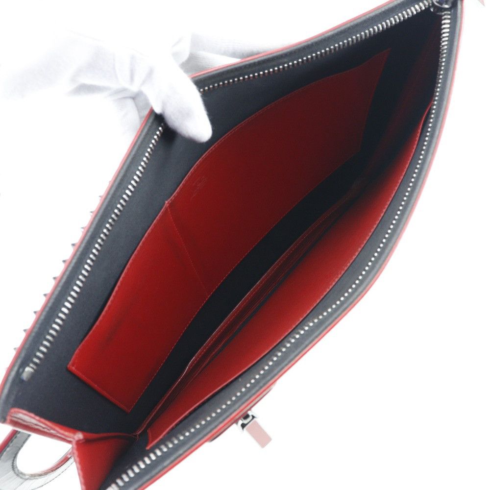 Christian Louboutin Christian Louboutin Christian Louboutin Tricktrac Calf 2way Bag Leather Handbag DUTY FREE for USA Size ONE SIZE - 6 Thumbnail