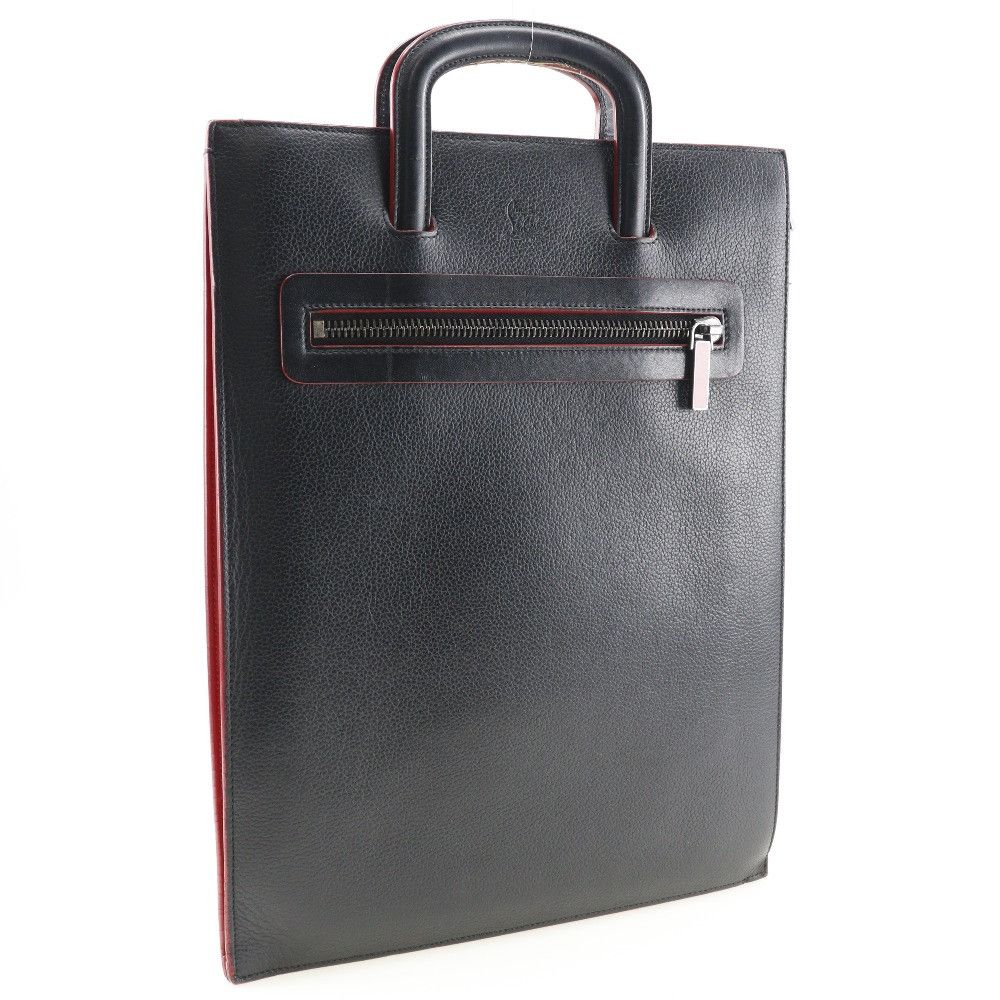 Christian Louboutin Christian Louboutin Christian Louboutin Tricktrac Calf 2way Bag Leather Handbag DUTY FREE for USA Size ONE SIZE - 3 Thumbnail