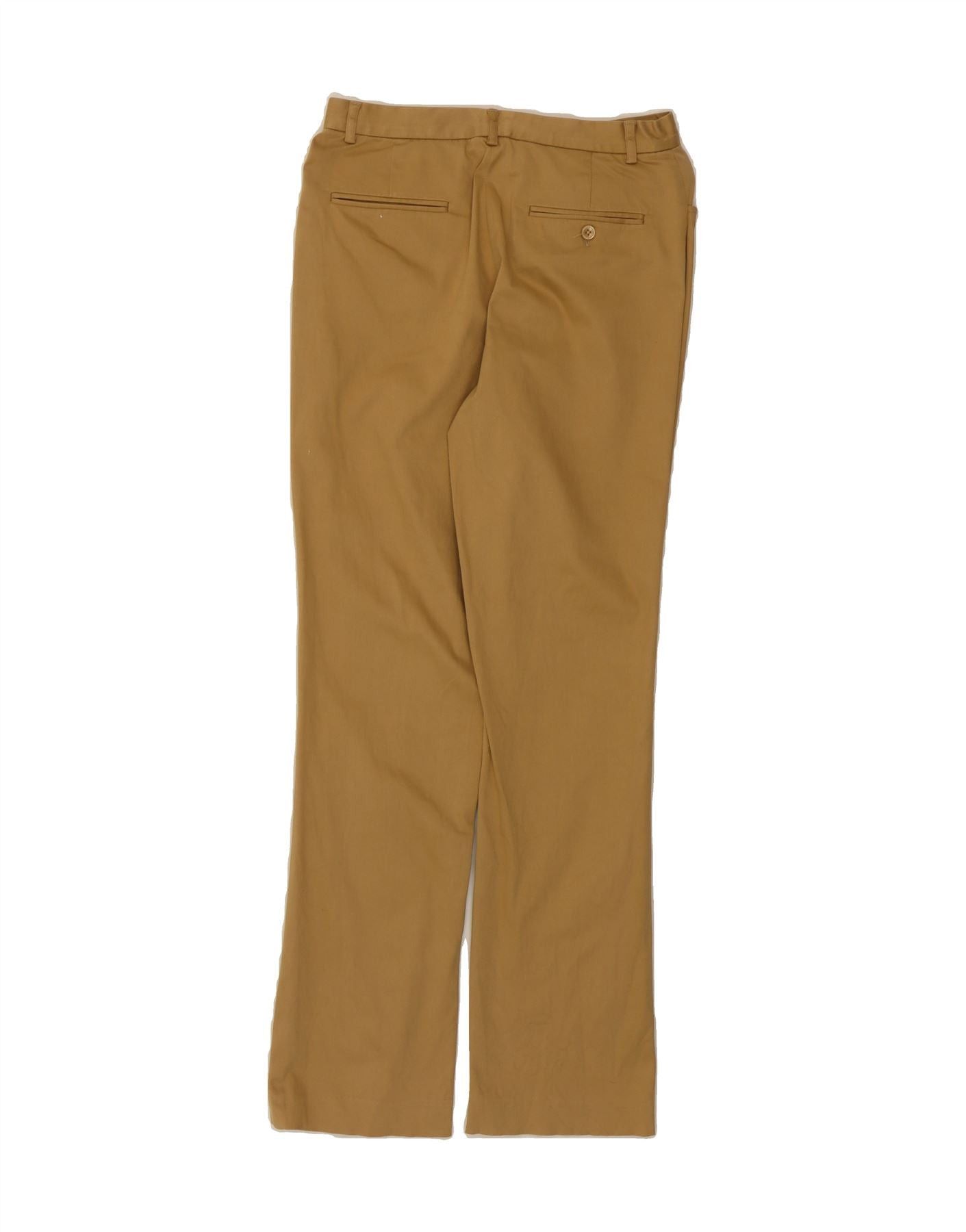 Ralph Lauren Womens High Waist Casual Trousers US 4 Small W28 L30 Beige Size 25" / US 0 / IT 36 - 2 Thumbnail