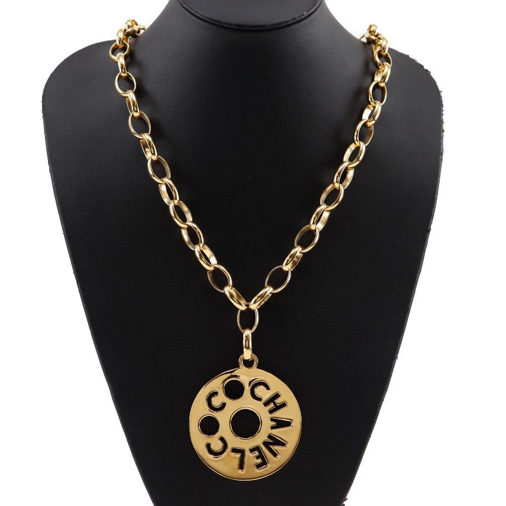 Chanel Chanel Chanel COCO Necklace Metal Necklace DUTY FREE for USA Size ONE SIZE - 2 Thumbnail