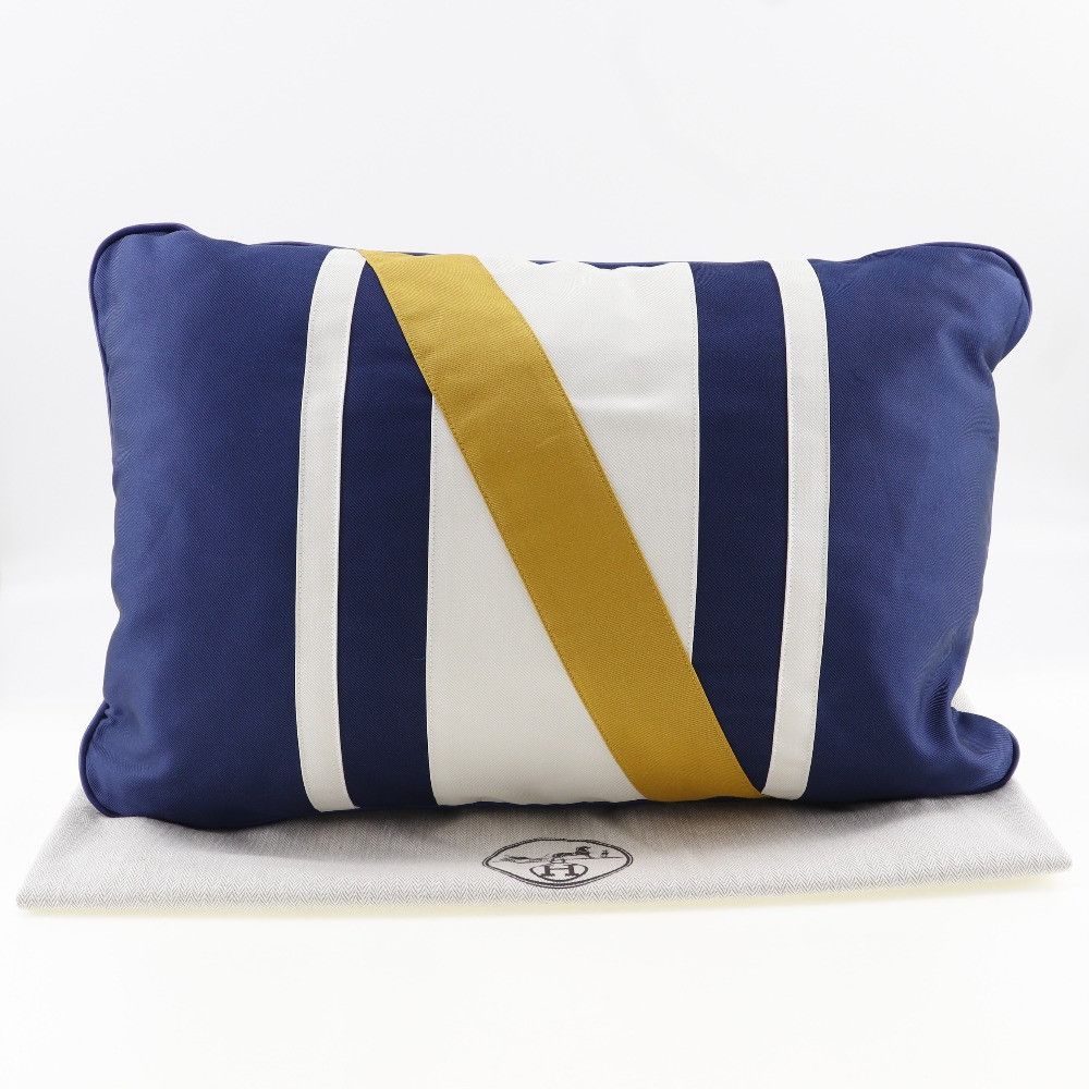 Hermes Hermes Hermes Cushion Silk Cotton Pillow Cotton Other DUTY FREE for USA Size ONE SIZE - 6 Thumbnail