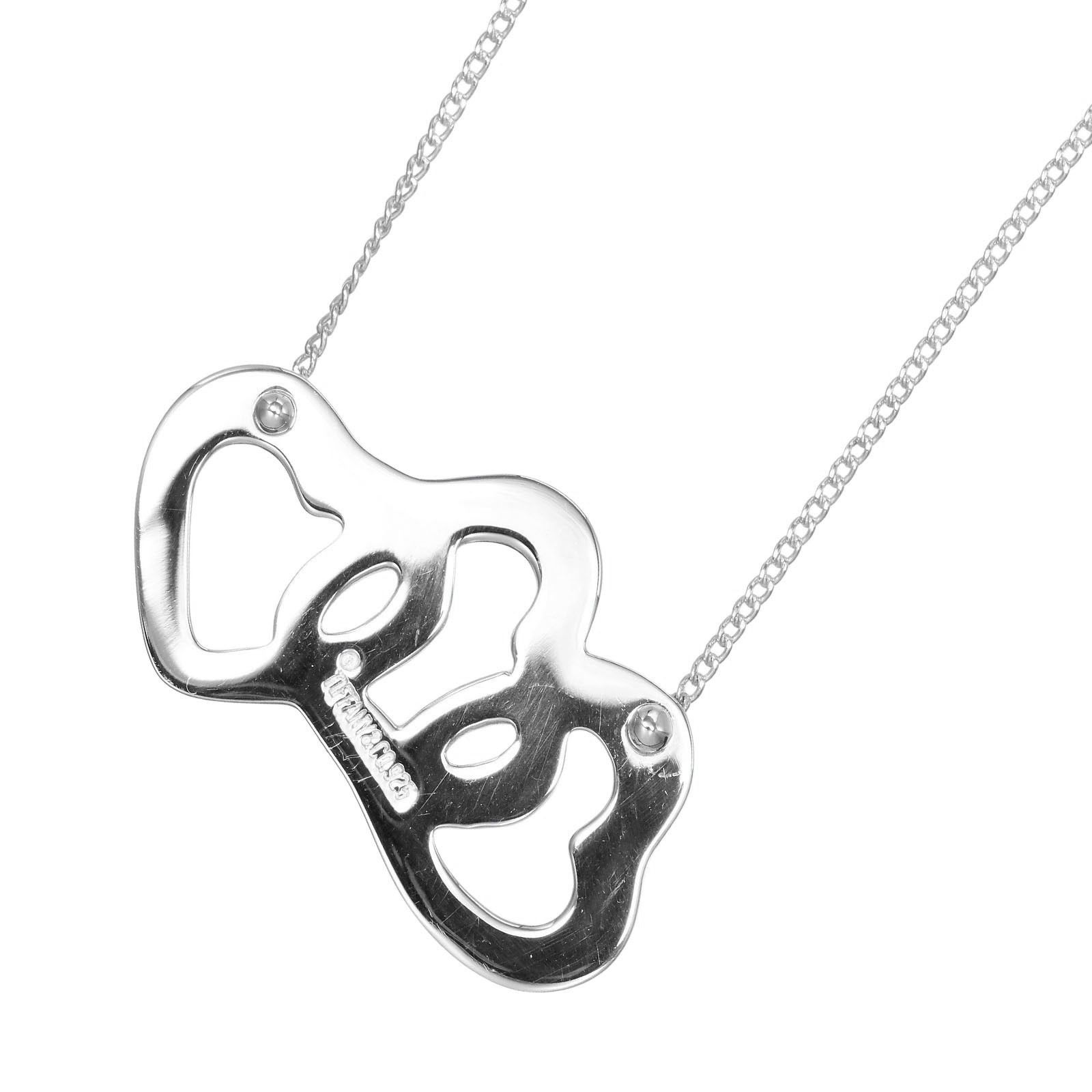 Tiffany & Co. Tiffany & Co. Tiffany&Co. Triple Heart Silver 925 Necklace Metal Necklace DUTY FREE for USA Size ONE SIZE - 3 Thumbnail