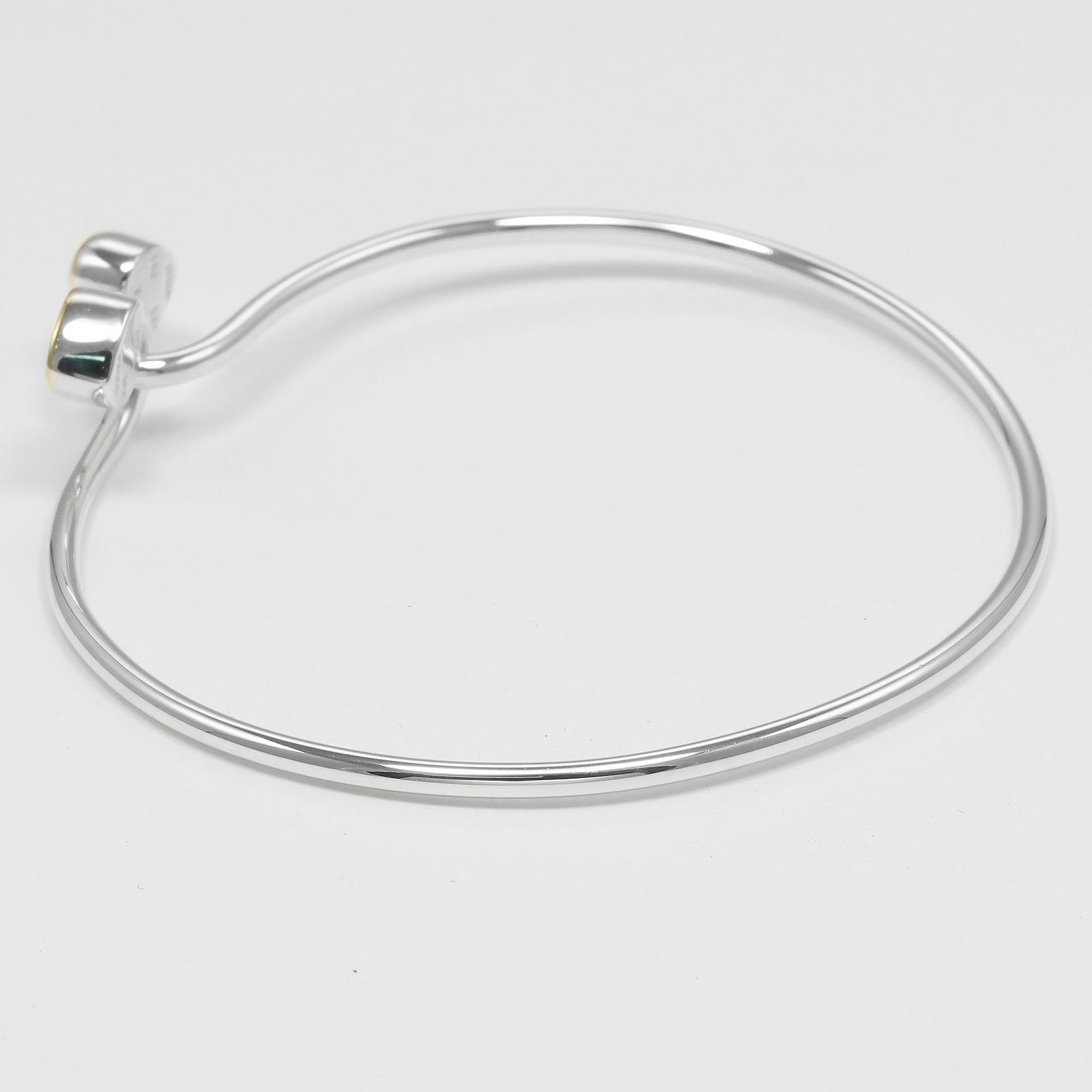 Tiffany & Co. Tiffany & Co. Tiffany & Co. Double Heart Silver 925 Au750 Bracelet Metal Bracelet DUTY FREE for USA Size ONE SIZE - 7 Thumbnail