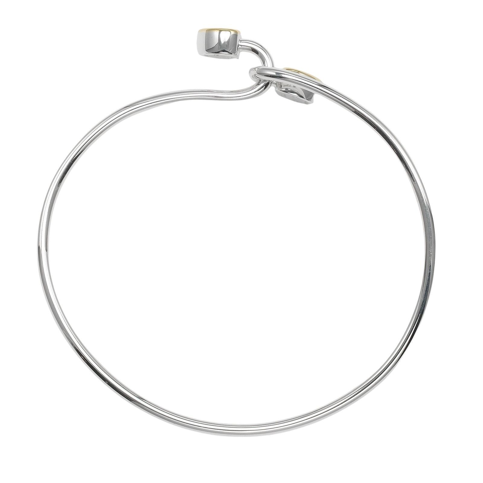 Tiffany & Co. Tiffany & Co. Tiffany & Co. Double Heart Silver 925 Au750 Bracelet Metal Bracelet DUTY FREE for USA Size ONE SIZE - 3 Thumbnail