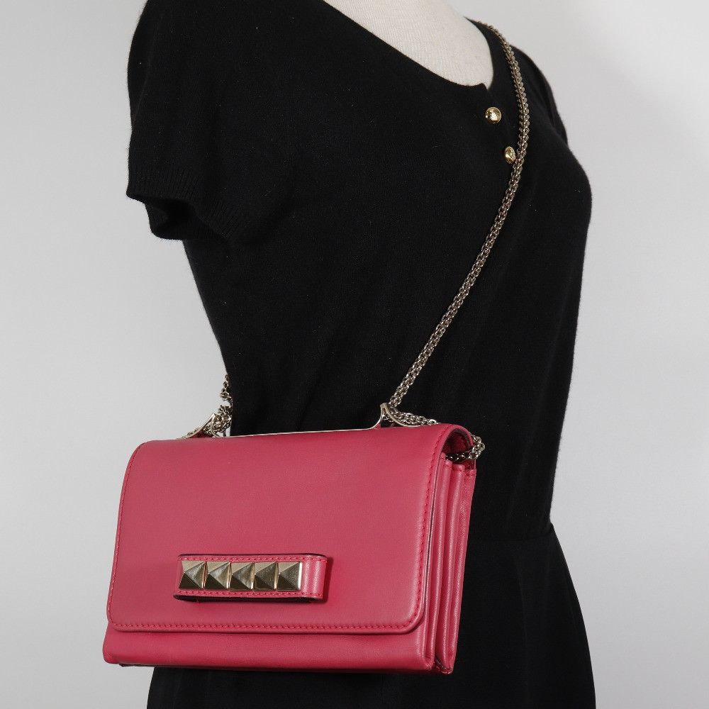 Valentino Valentino Valentino VaVaVoom Lambskin 2way Shoulder Bag Leather Shoulder Bag DUTY FREE for USA Size ONE SIZE - 18 Thumbnail