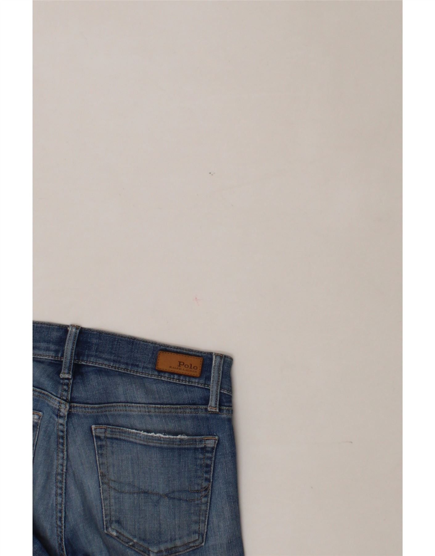 Polo Ralph Lauren Womens Skinny Jeans W26 L30 Blue Cotton Size 42" / US 20 - 4 Thumbnail