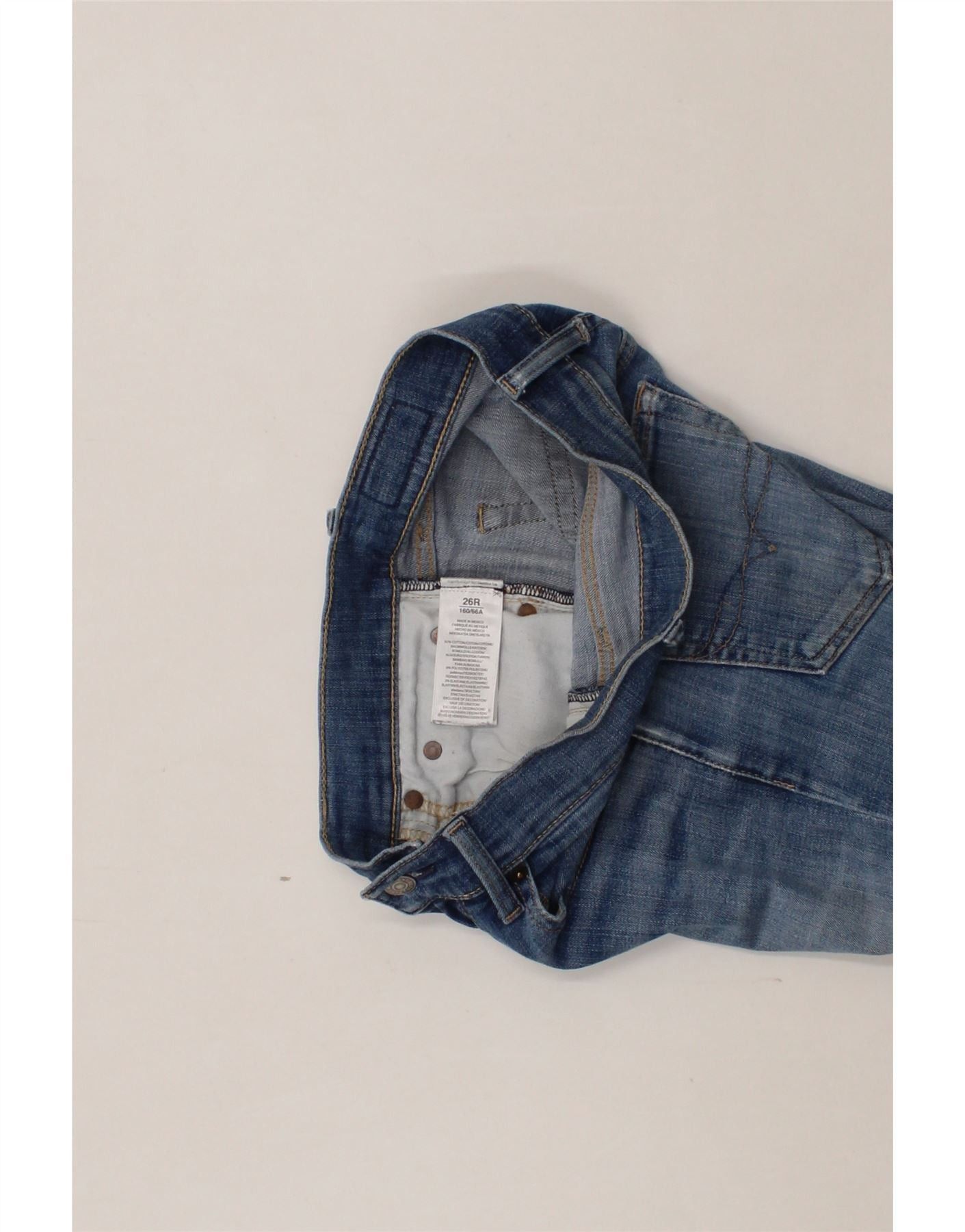Polo Ralph Lauren Womens Skinny Jeans W26 L30 Blue Cotton Size 42" / US 20 - 3 Thumbnail