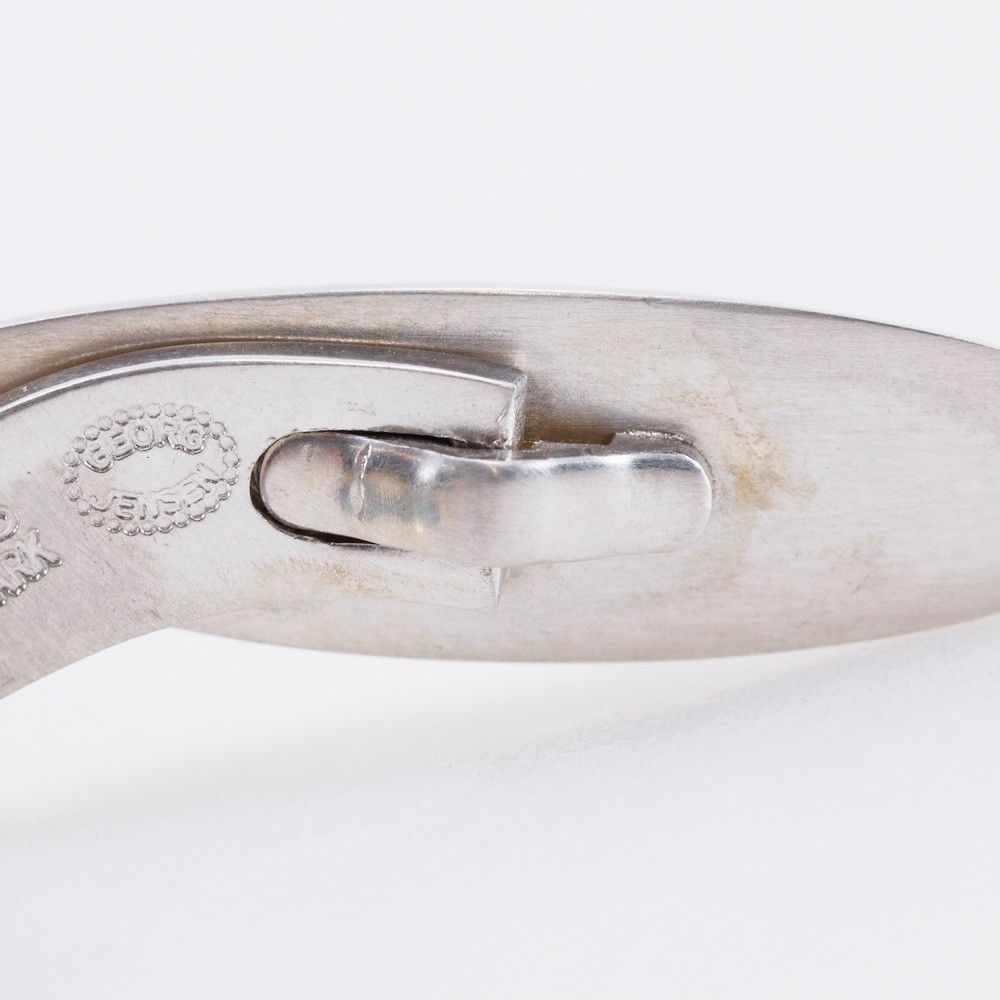 Other Other Georg Jensen CTV Silver 925 Cufflinks Metal Cufflinks DUTY FREE for USA Size ONE SIZE - 6 Thumbnail
