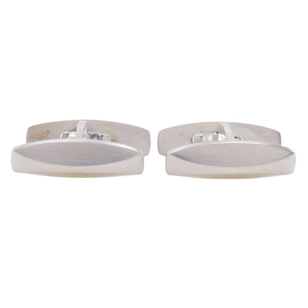 Other Other Georg Jensen CTV Silver 925 Cufflinks Metal Cufflinks DUTY FREE for USA Size ONE SIZE - 2 Thumbnail