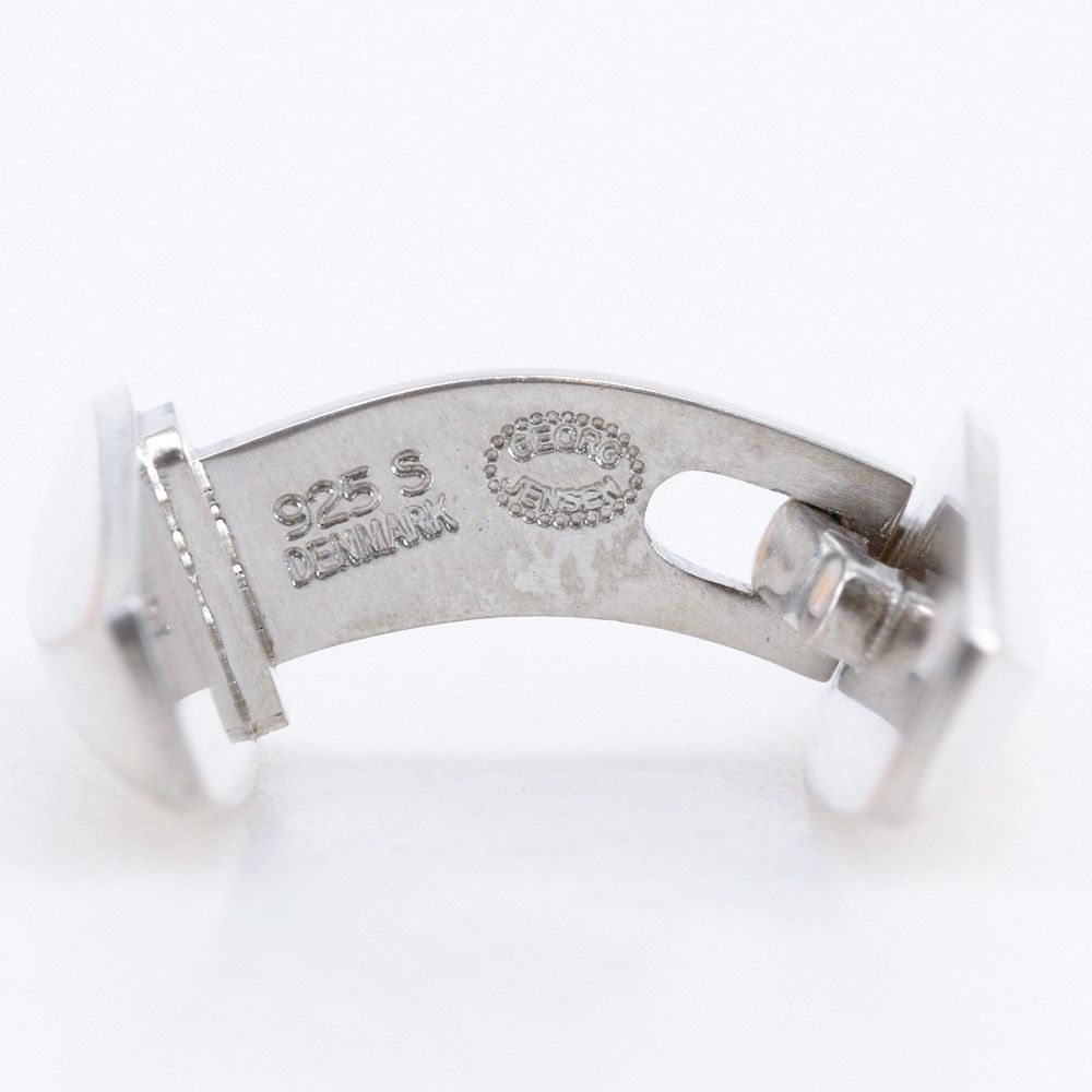 Other Other Georg Jensen CTV Silver 925 Cufflinks Metal Cufflinks DUTY FREE for USA Size ONE SIZE - 7 Thumbnail