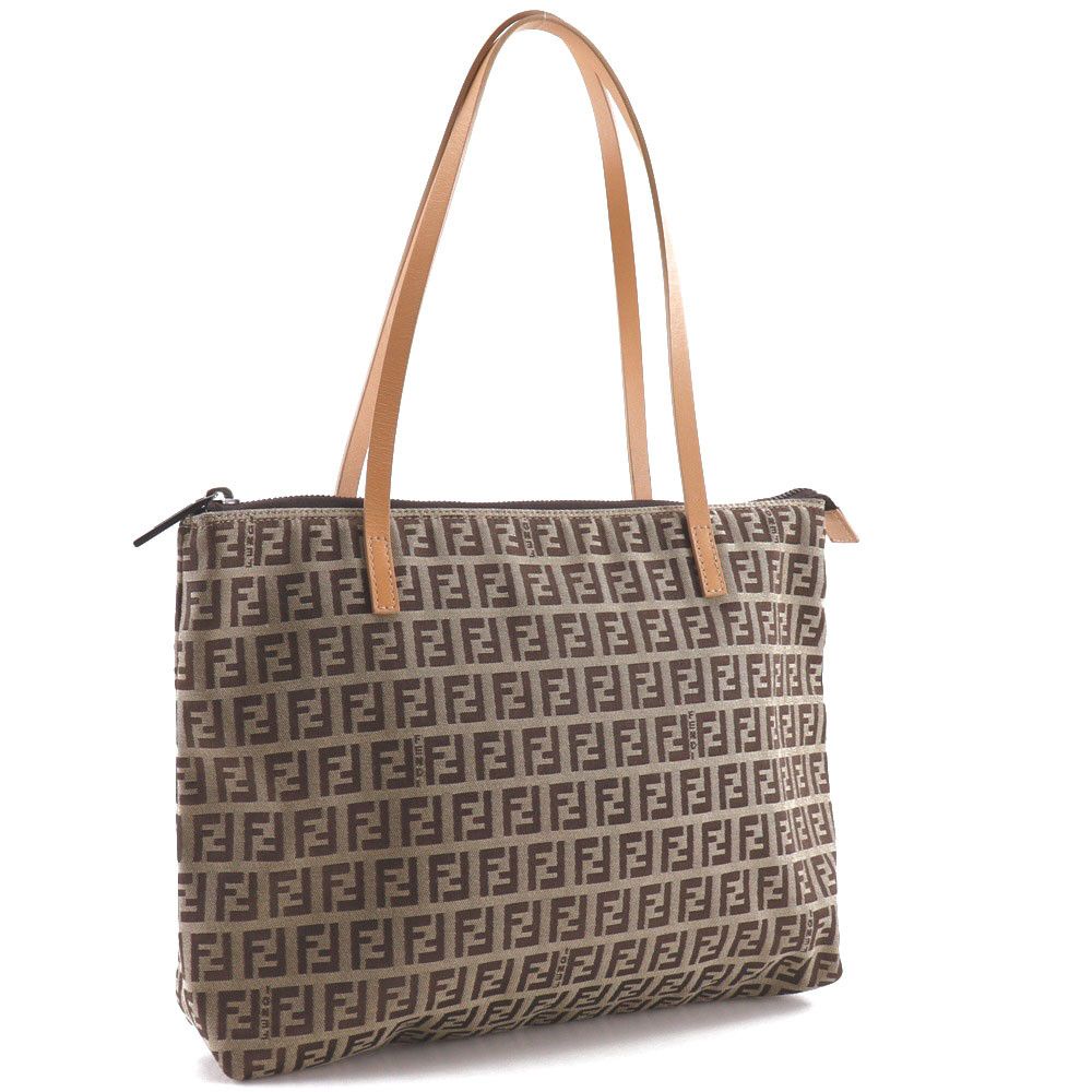 Fendi Fendi Fendi Zucchino Canvas Tote Bag Canvas Tote Bag 8BH022 DUTY FREE for USA Size ONE SIZE - 3 Thumbnail