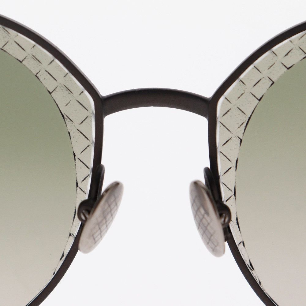 Bottega Veneta Bottega Veneta Bottega Veneta Intrecciato Sunglasses Metal Sunglasses DUTY FREE for USA Size ONE SIZE - 5 Thumbnail