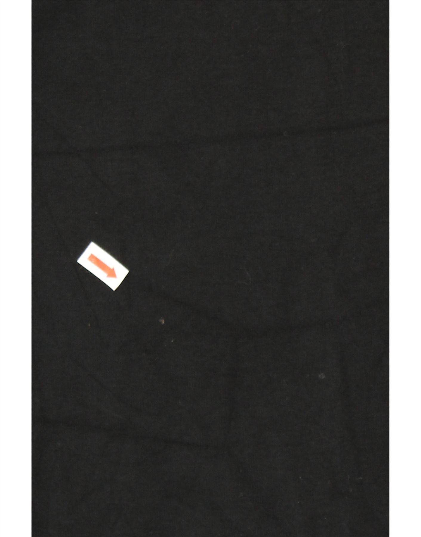 Ralph Lauren Womens 3/4 Sleeve Bodycon Dress UK 6 XS Black Cotton Size XS / US 0-2 / IT 36-38 - 3 Thumbnail