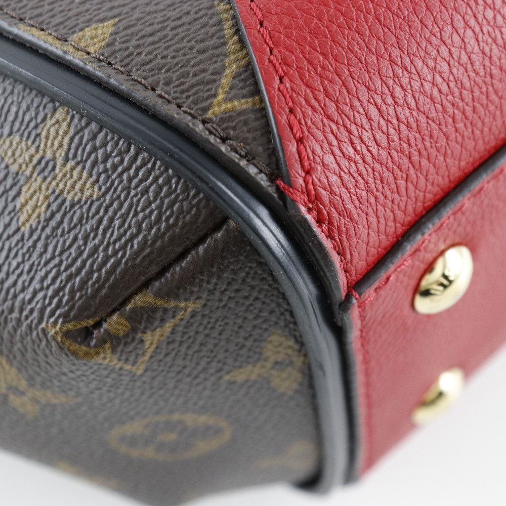 Louis Vuitton Louis Vuitton Louis Vuitton KimonoPM Monogram Calf 2way Bag Canvas Handbag M41856 DUTY FREE for USA Size ONE SIZE - 4 Thumbnail