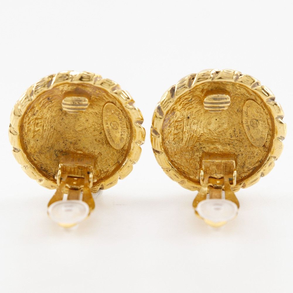 Chanel Chanel Chanel Coco Mark Earrings Metal Earrings DUTY FREE for USA Size ONE SIZE - 4 Thumbnail
