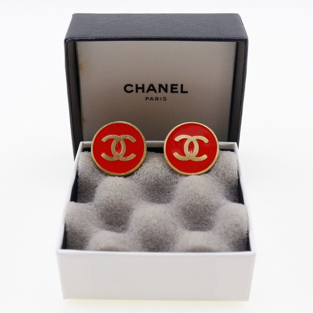 Chanel Chanel Chanel Coco Mark Earrings Metal Earrings DUTY FREE for USA Size ONE SIZE - 7 Thumbnail