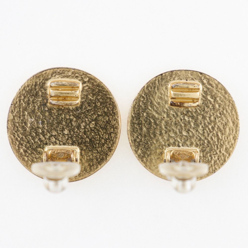 Chanel Chanel Chanel Coco Mark Earrings Metal Earrings DUTY FREE for USA Size ONE SIZE - 4 Thumbnail