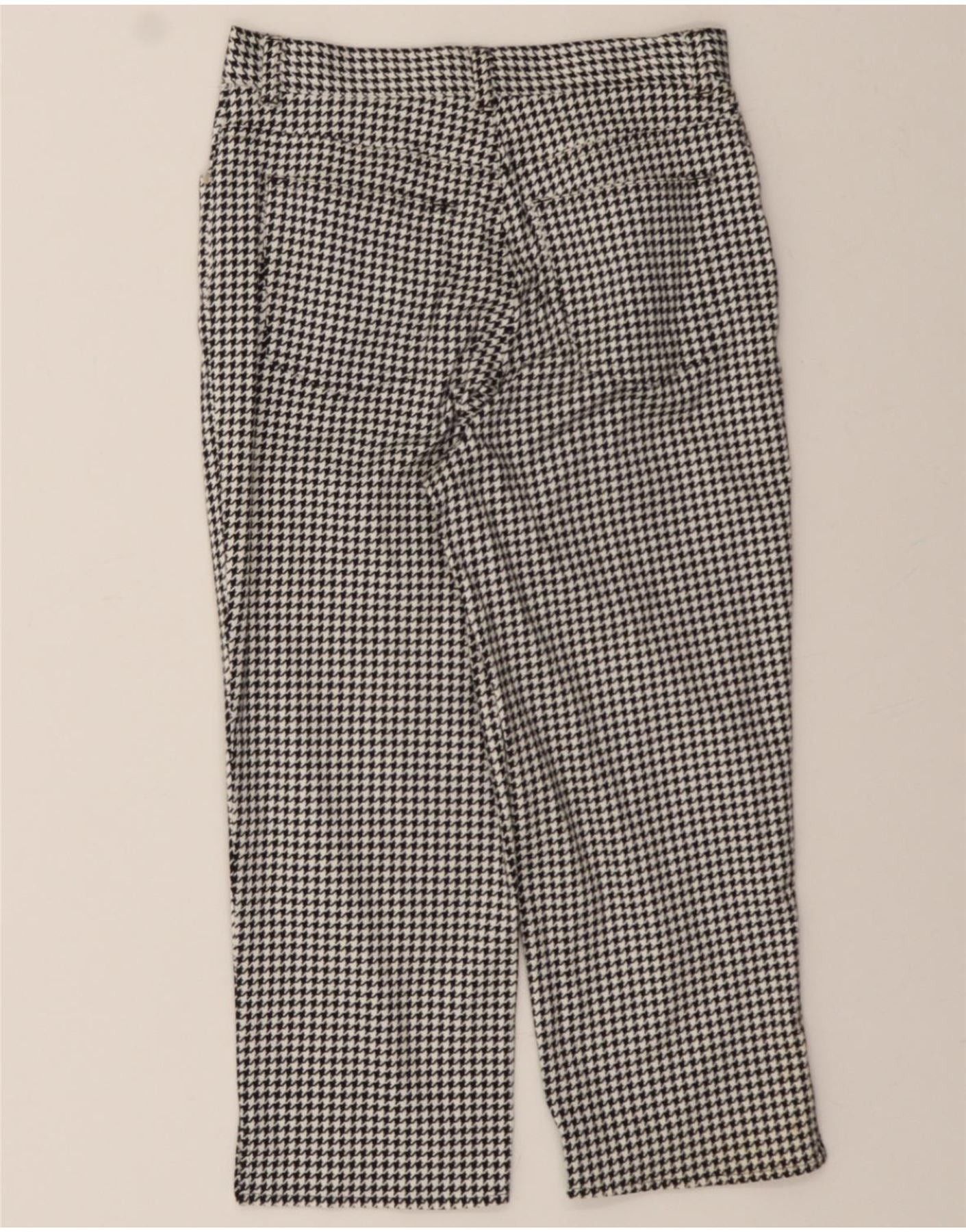 Ralph Lauren Womens High Waist Capri Trousers US 6 Medium W28 L20 Black Size 26" / US 2 / IT 38 - 2 Thumbnail
