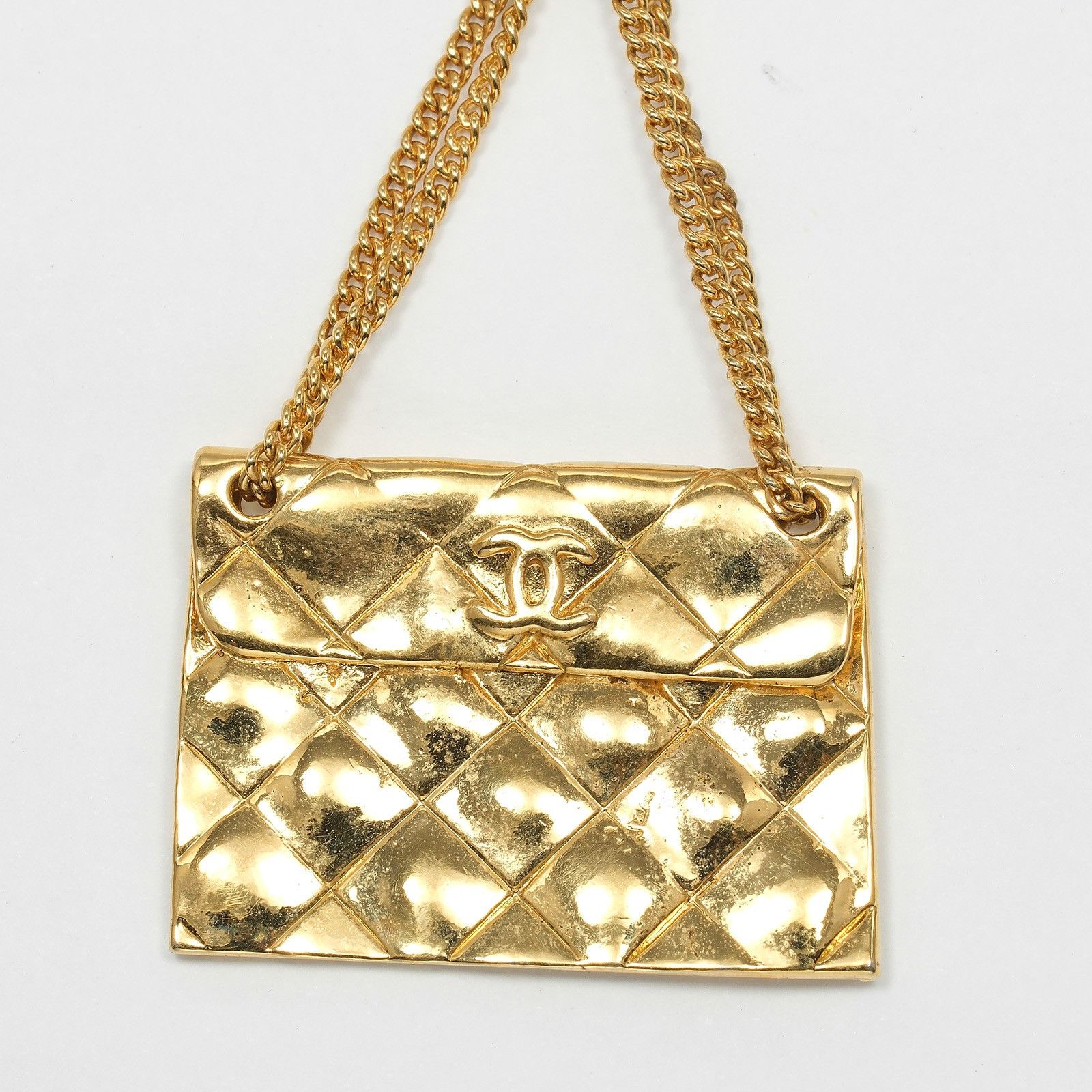 Chanel Chanel Chanel Matelasse Coco Mark Brooch Metal Brooch DUTY FREE for USA Size ONE SIZE - 5 Thumbnail
