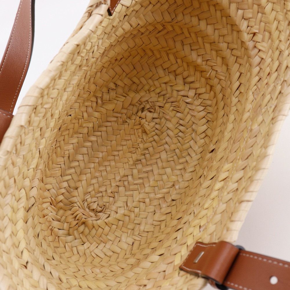 Loewe Loewe Loewe Basket Bag Raffia 2way tote bag Natural Material Tote Bag DUTY FREE for USA Size ONE SIZE - 6 Thumbnail