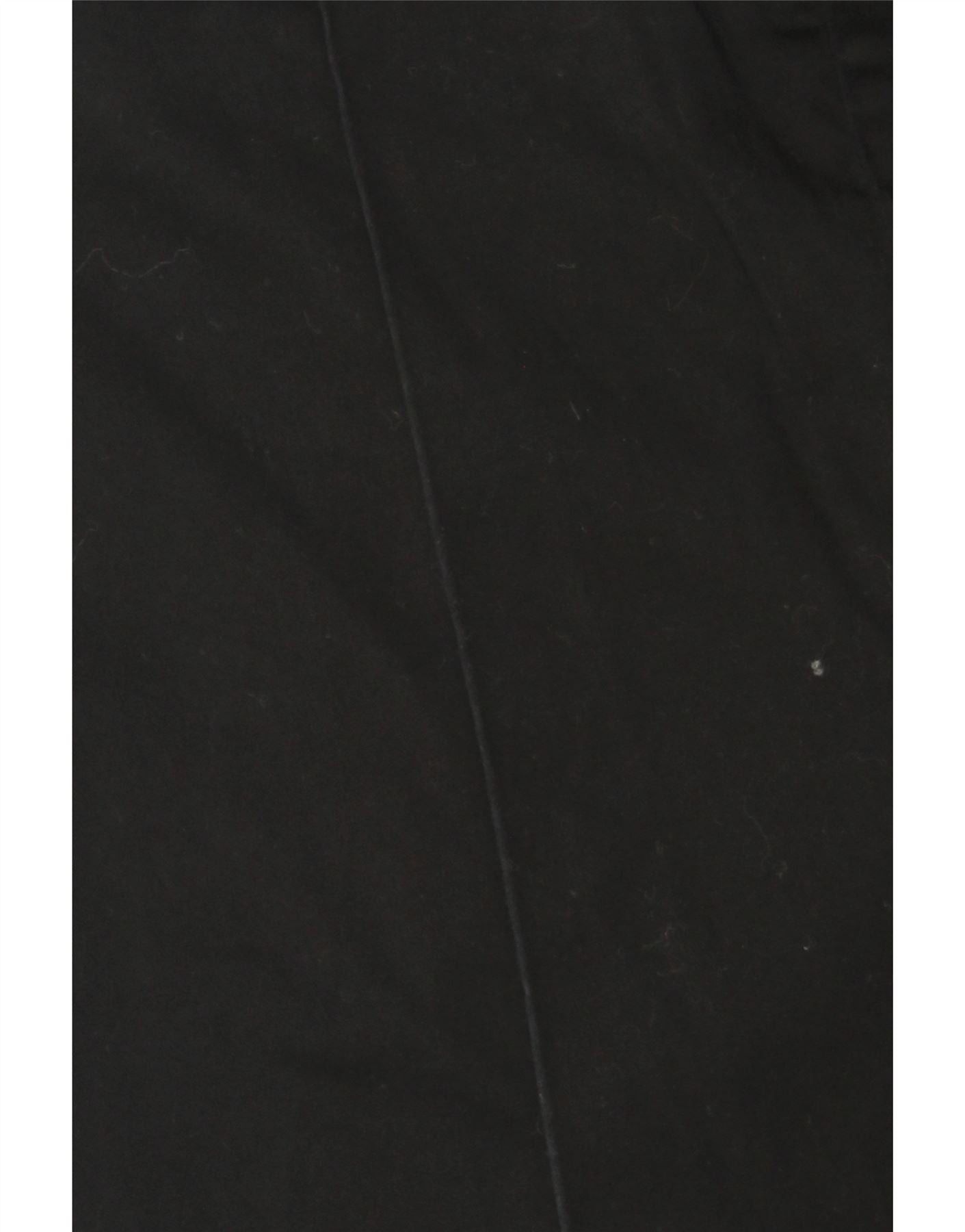 Ralph Lauren Womens Slim Casual Trousers US 10 Large W32 L28 Black Cotton Size 28" / US 6 / IT 42 - 4 Thumbnail