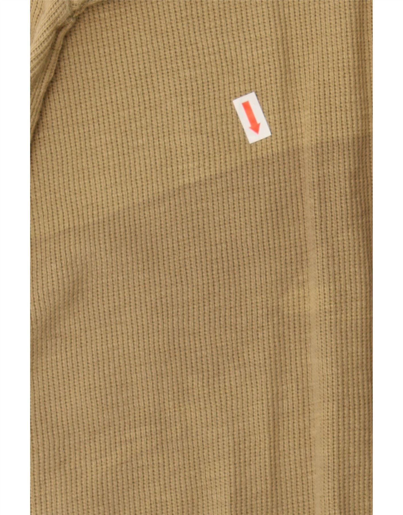 Polo Ralph Lauren Womens Long Sleeve Jumper Dress UK 12 Medium Beige Size M / US 6-8 / IT 42-44 - 4 Thumbnail