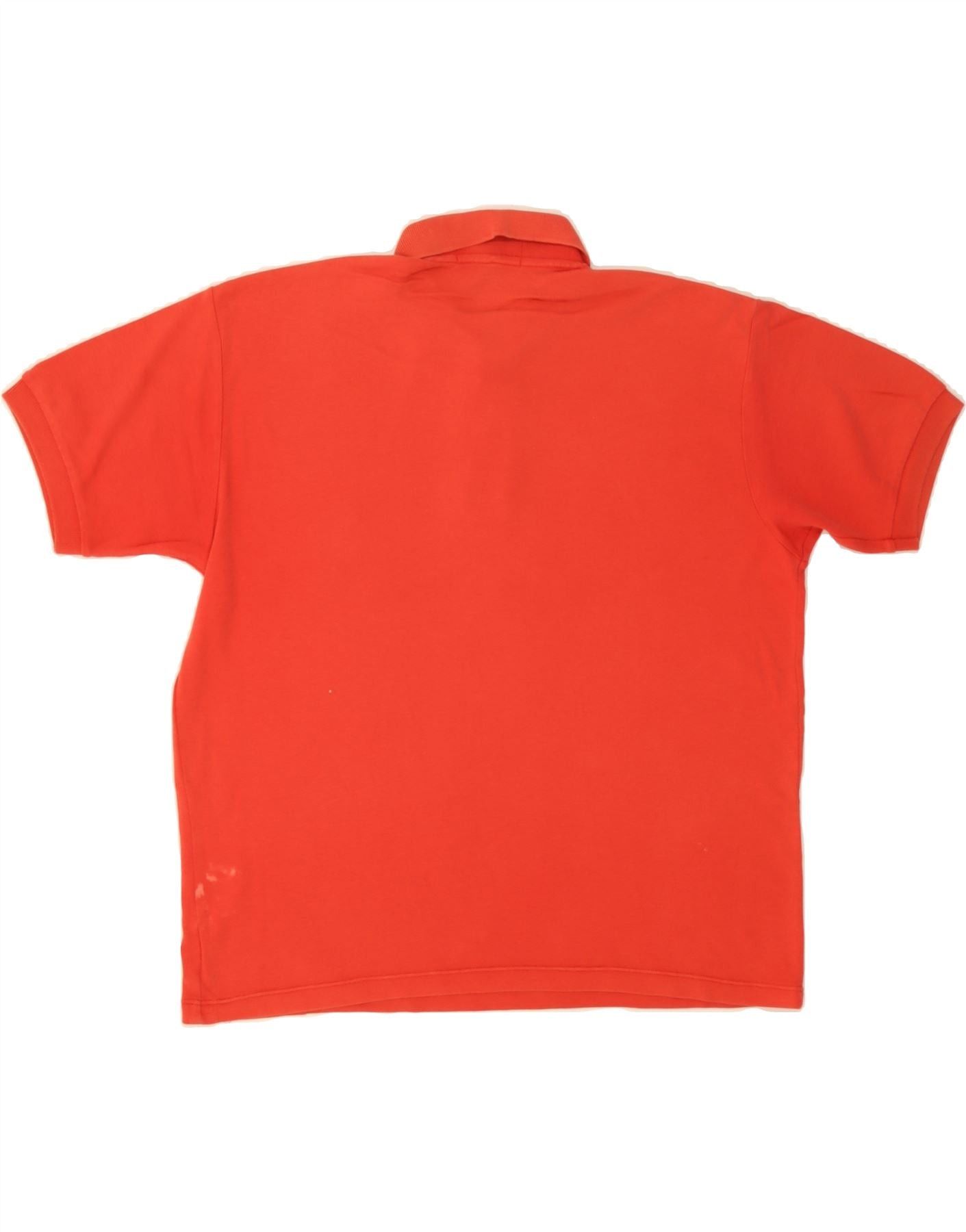 Polo Ralph Lauren Mens Polo Shirt Medium Orange Cotton Size US M / EU 48-50 / 2 - 2 Thumbnail