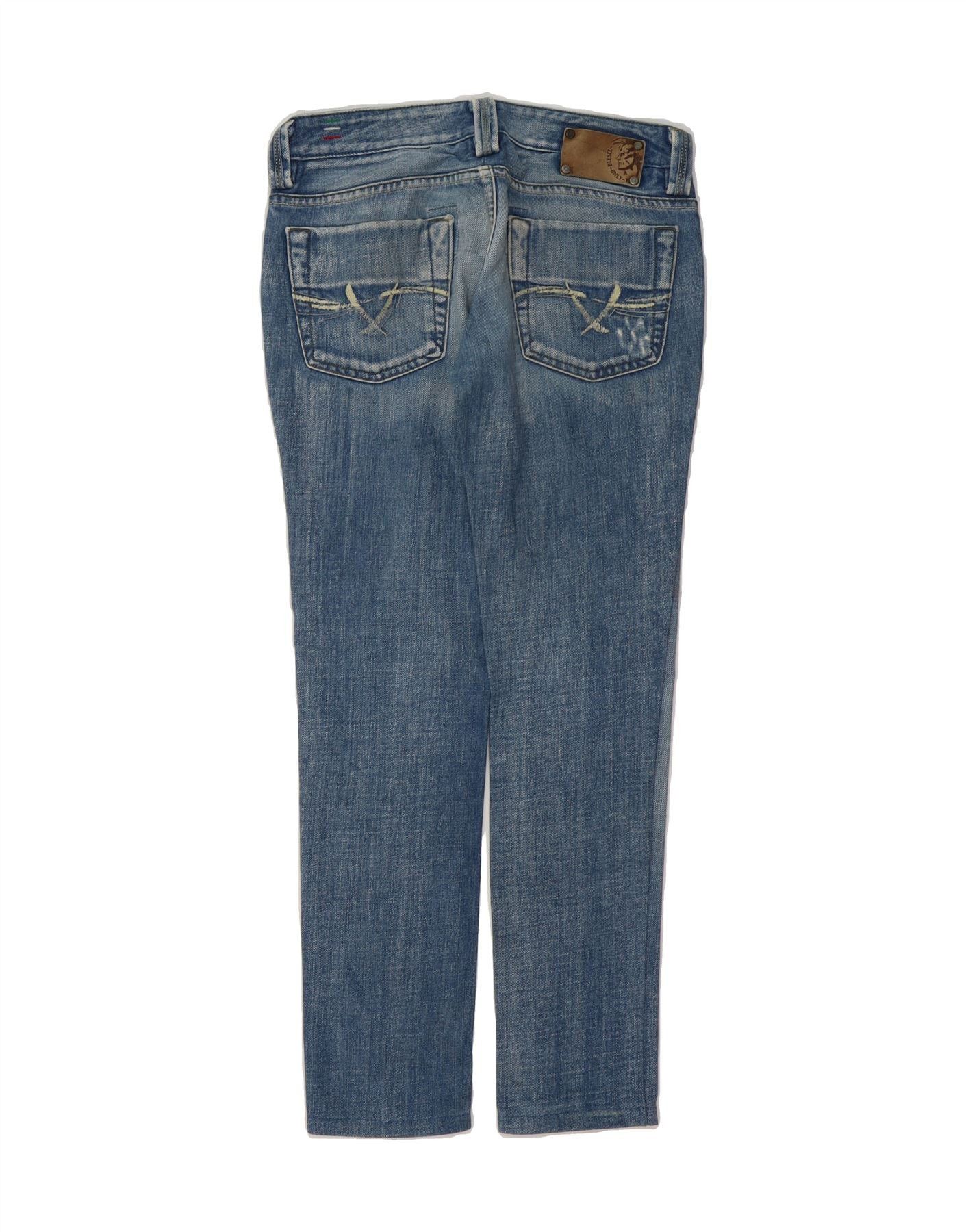 Diesel Womens Chela Slim Jeans W26 L29 Blue Cotton Size 42" / US 20 - 2 Thumbnail