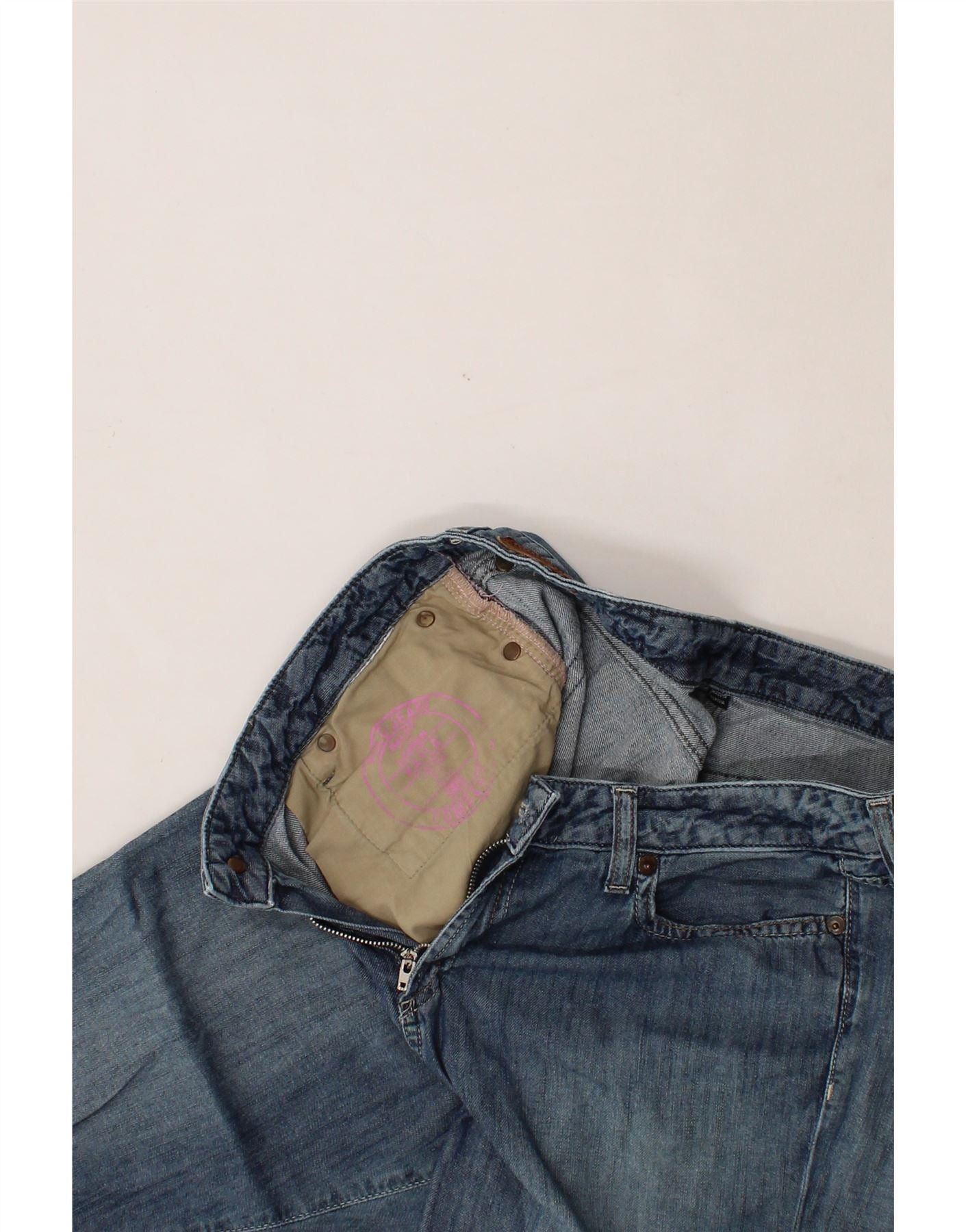 Polo Ralph Lauren Womens Bermuda Denim Shorts W30 Medium Blue Size 24" / US 00 / IT 34 - 3 Thumbnail