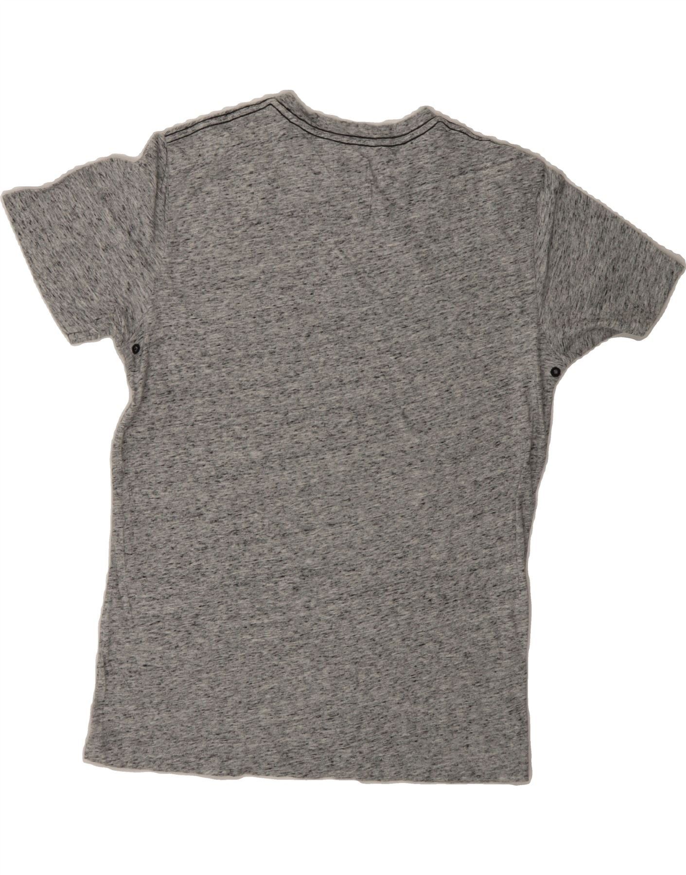 Diesel Mens T-Shirt Top Small Grey Flecked Cotton Size US S / EU 44-46 / 1 - 2 Thumbnail
