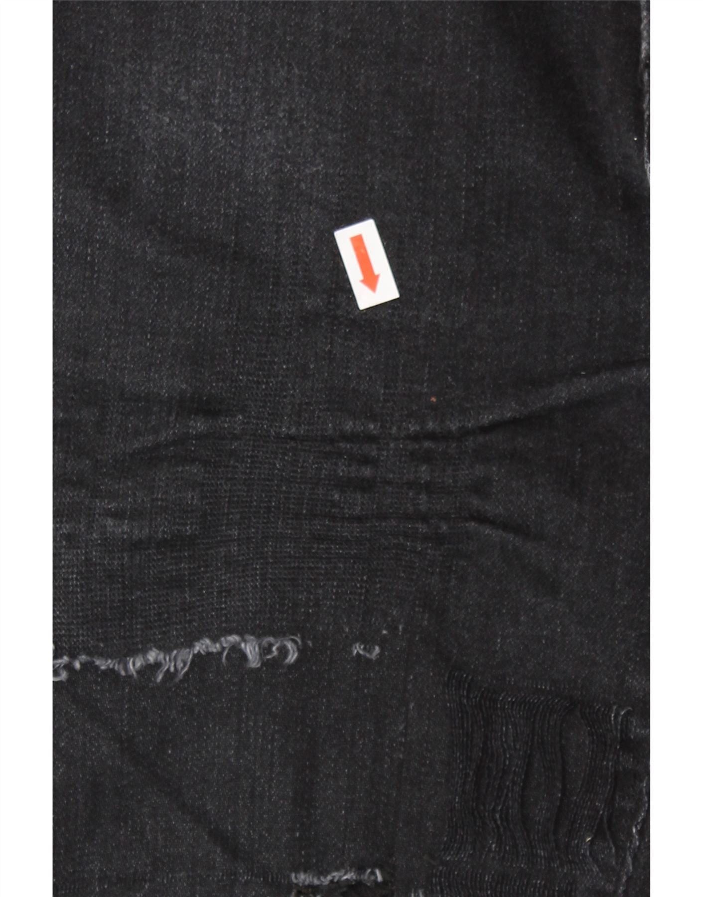 Carhartt Womens Skinny Jeans W30 L32 Black Cotton Size 42" / US 20 - 4 Thumbnail