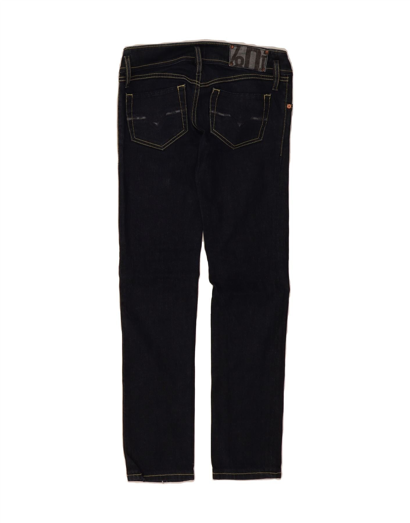 Diesel Womens Matic Slim Jeans W27 L30 Navy Blue Cotton Size 42" / US 20 - 2 Thumbnail