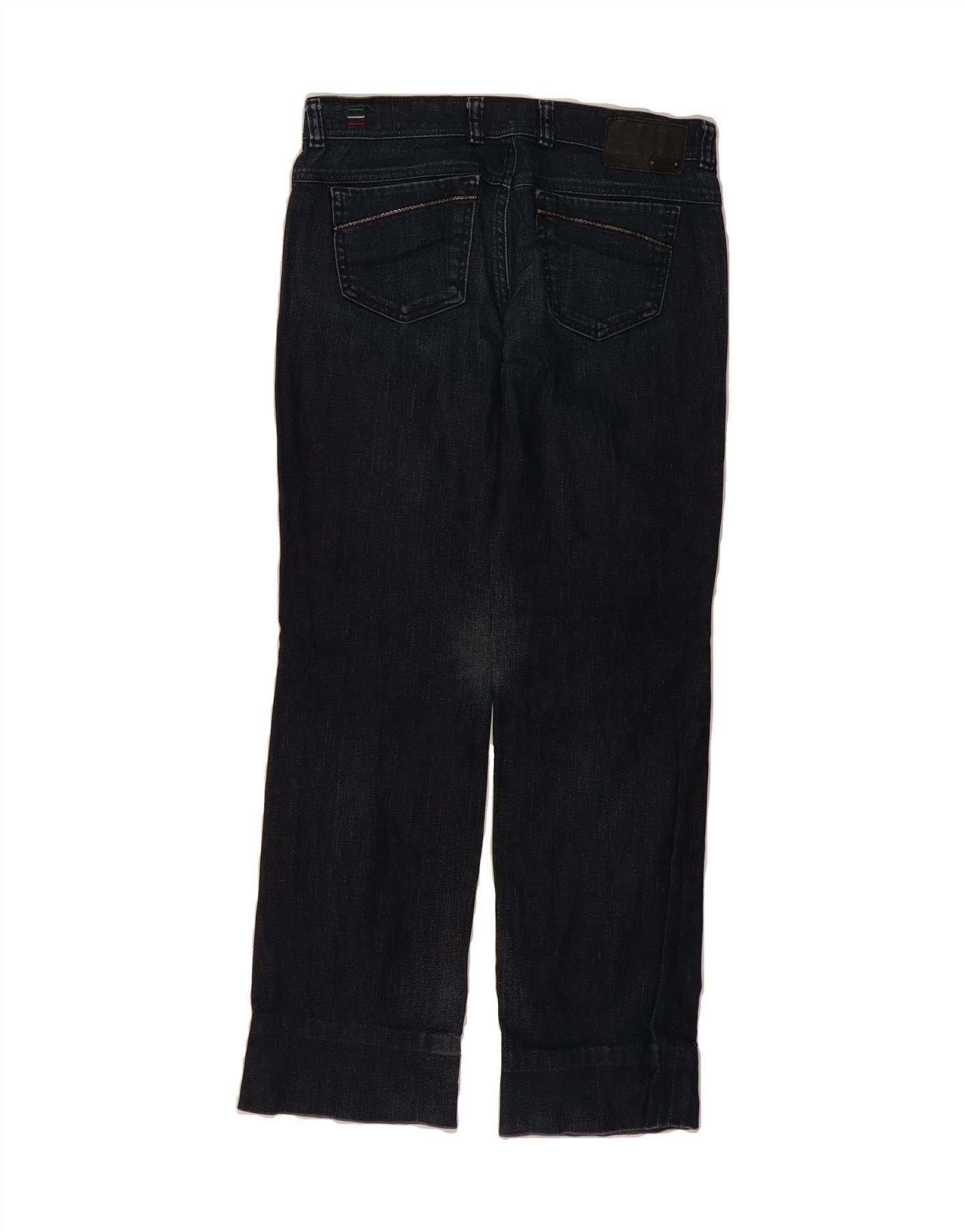 Diesel Womens Soozy Straight Jeans W29 L29 Navy Blue Cotton Size 42" / US 20 - 2 Thumbnail
