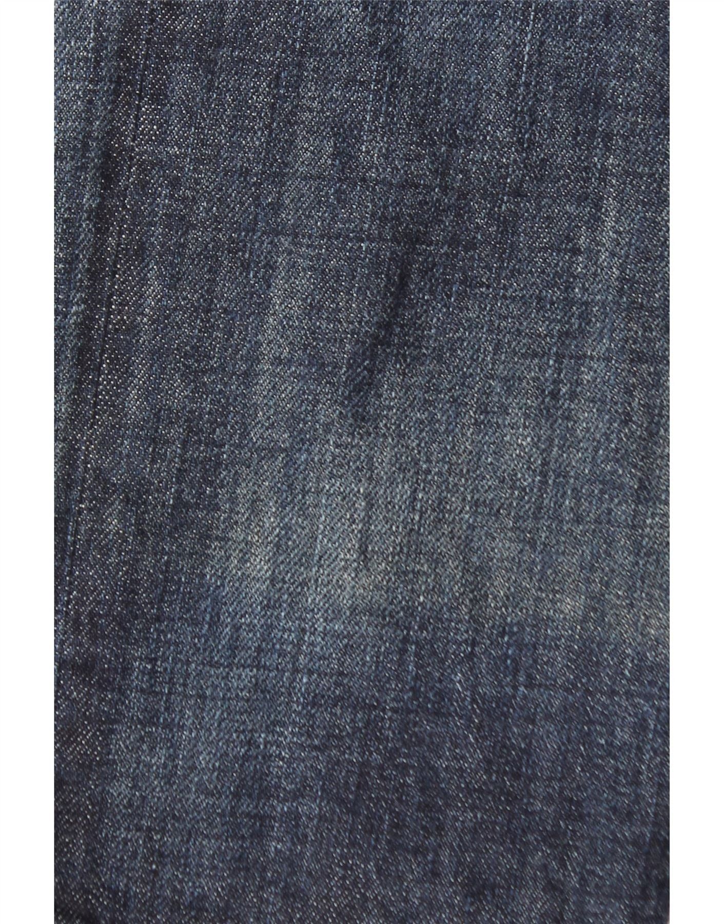 Diesel Womens Matic Low Waist Slim Jeans W27 L32 Navy Blue Cotton Size 42" / US 20 - 4 Thumbnail