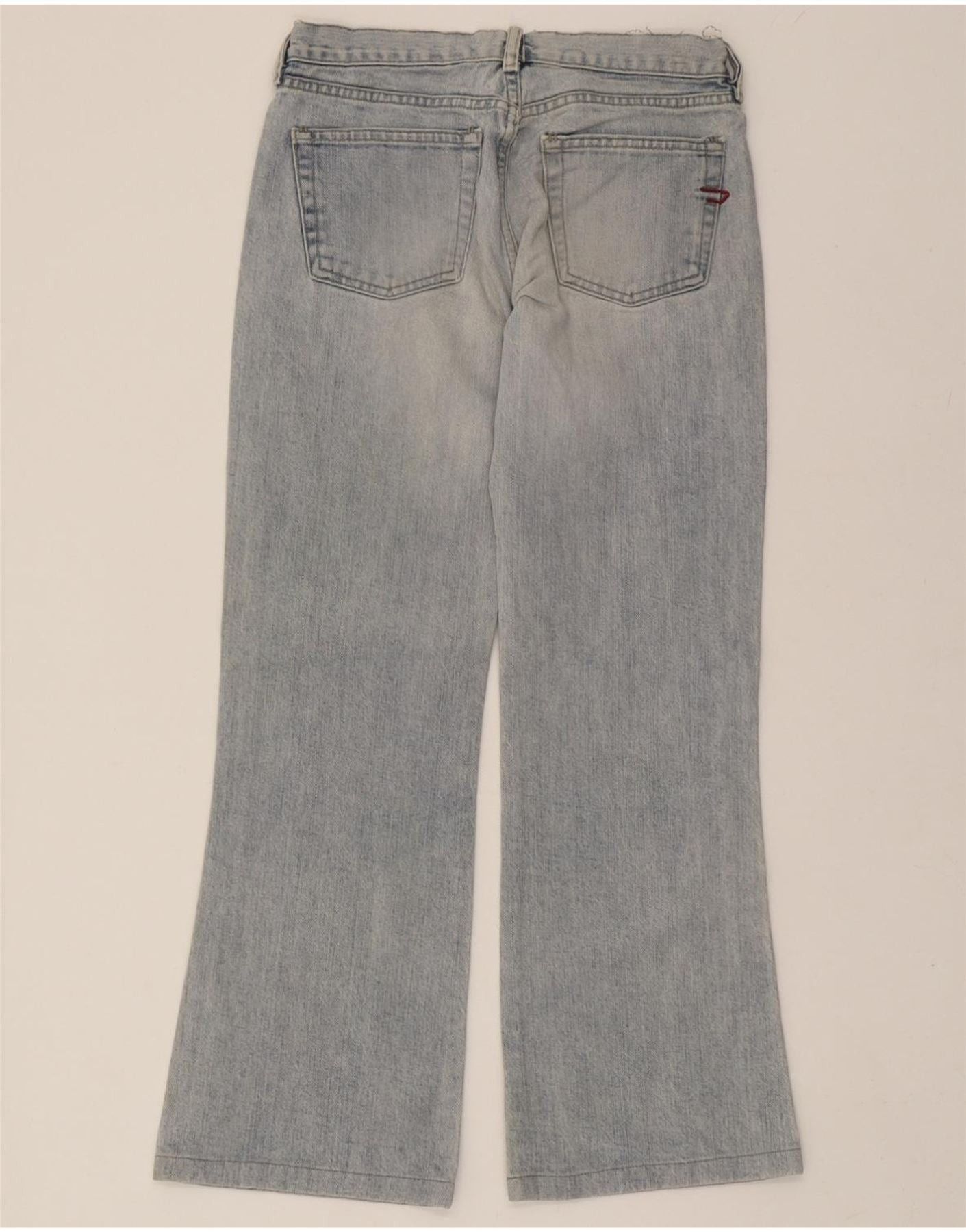 Diesel Womens Bootcut Jeans W27 L27 Blue Cotton Size 42" / US 20 - 2 Thumbnail