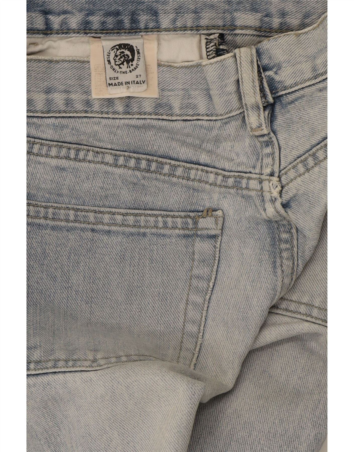 Diesel Womens Bootcut Jeans W27 L27 Blue Cotton Size 42" / US 20 - 3 Thumbnail